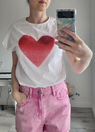 Футболка в пайєтки