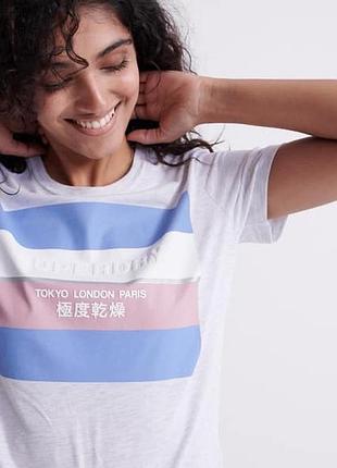 Сіра футболка superdry, s