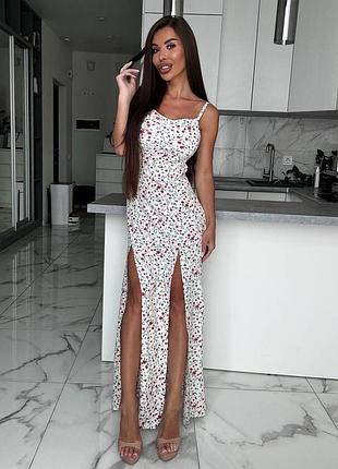 Спокусливий сарафан сукня з гарною спинкою