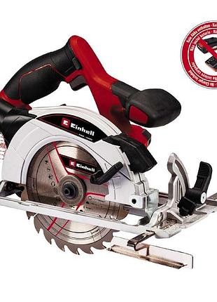 Пила циркулярная аккумуляторная einhell te-cs 18/165-1 li-solo (4331207)