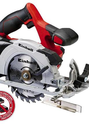 Пила циркулярная аккумуляторная einhell te-cs 18/150 li - solo (4331220)