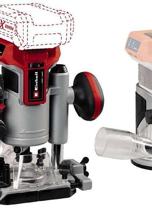 Аккумуляторный бесщеточный фрезер/фрезер окантовочный einhell tp-ro 18 set li bl - solo : (без акб та з/у)
