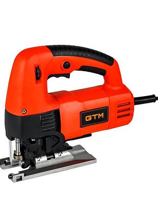 Мощный электрический ручной электролобзик gtm js120/750em: 750 вт, 3000 ход/мин, ход полотна 24 мм