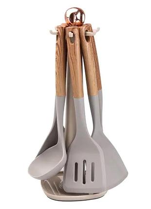 Набір кухонного приладдя 6 штук з підставкою hp27474