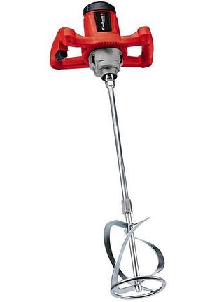 Электрический строительный миксер для раствора einhell tc-mx 1200 e : 1200 вт, 680 об/мин (4258545)