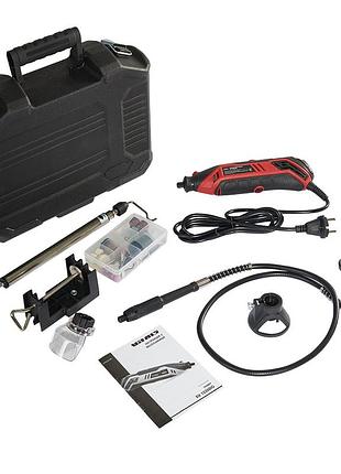 Гравер многофункциональный инструмент vitals master eu 1335dg : 130вт, цанга 2,3/3,2мм