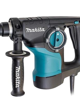 Профессиональный электрический перфоратор makita hr 2810 : 800 вт, 2.8 дж, sds-plus