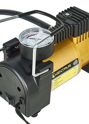 Потужний автомобільний компресор (авто компресор) для підкачування шин кентавр ак-15035а : 12v, тиск 6.8