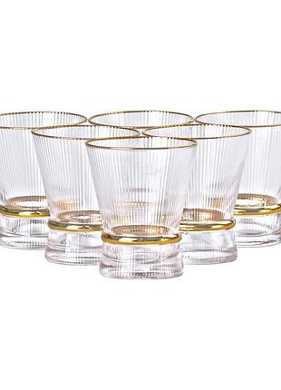 Набор из шести стаканов объемом 300 мл для лимонада, сока и коктейлей hp-16-5