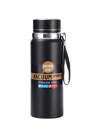 Термос vacuum sports 1 л черный hp-14-30b