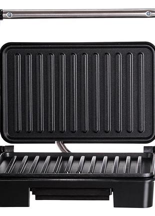 Электрогриль прижимной с антипригарным покрытием 850 вт sokany sk-223