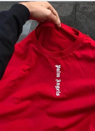 Palm angels футболка платье оверсайз