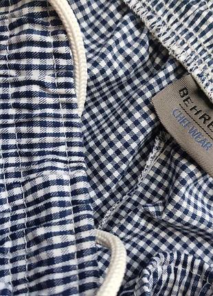 Плотні нові котонові штани на резинці