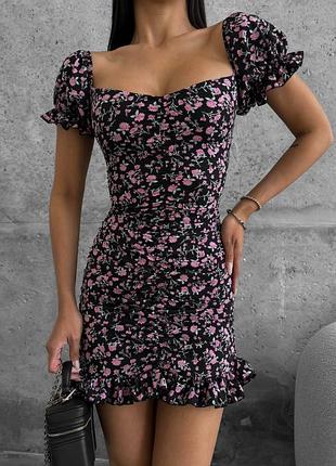 🖤 женское платье с эффектом моделирования фигуры