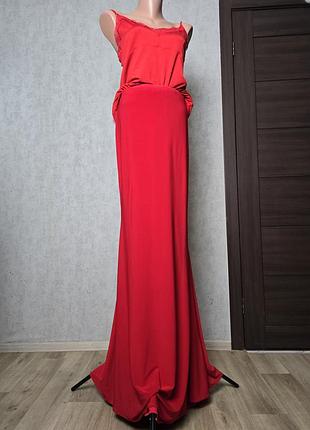 Красная длинная юбка ellie wilde mon cheri