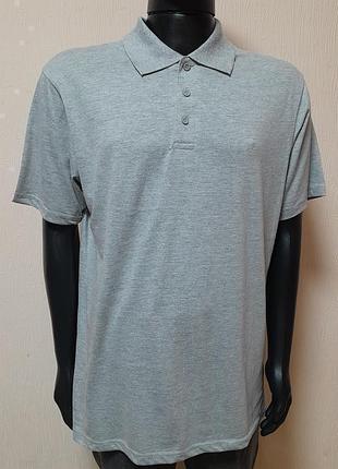 Стильне поло сірого кольору infinity man з биркою, 💯 оригінал, блискавичне надсилання 🚀⚡