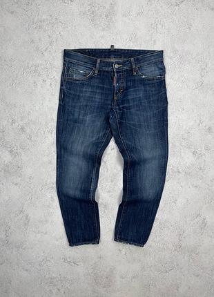 Темно сині джинси dsquared