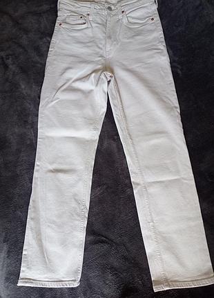 H&m прямые джинсы