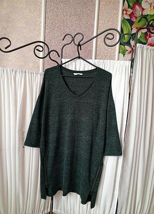 Красива зелена туніка з замочками george.