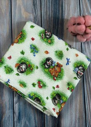 🐾 фланелева пелюшка з милим принтом 🐾