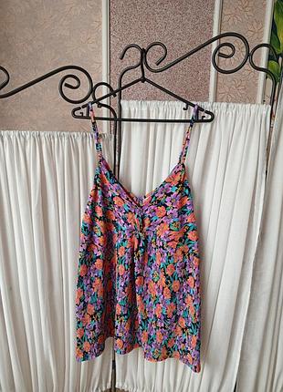 Чудова текстурна блуза в квітковий принт tu woman.