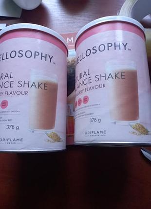 Сухая смесь для коктейля natural balance – клубничный вкус