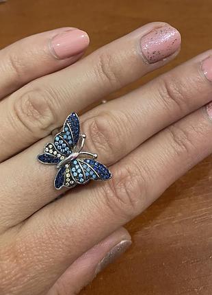 Каблучка срібло, р.17,5