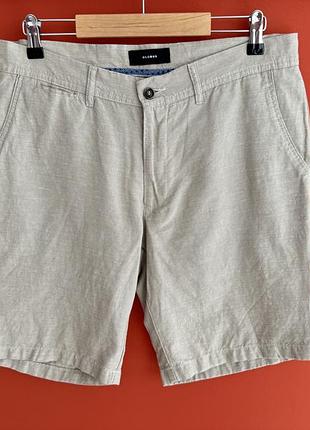 Globus lino оригинал мужские льняные шорты размер 32
