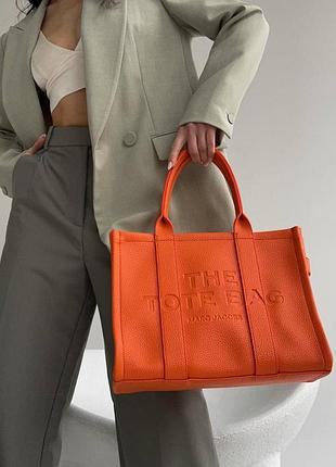 🔥розпродаж 🔥 marc jacobs tote bag mini помаранч orange