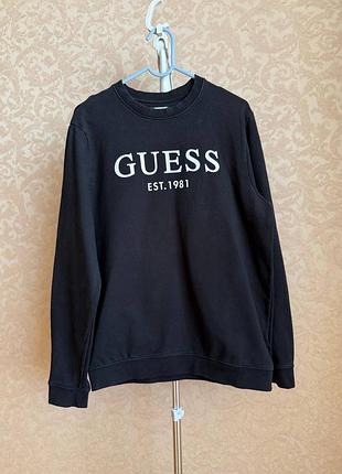 Кофта guess est. 1981 чорний