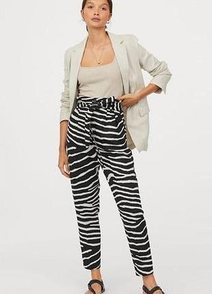 Лляні жіночі штани h&m/жіночі стильні штани