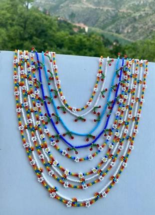 Чокер з бісеру