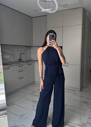 💛 женский костюм из американского крепа