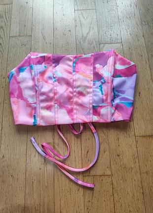 Топ корсет шнуровкп