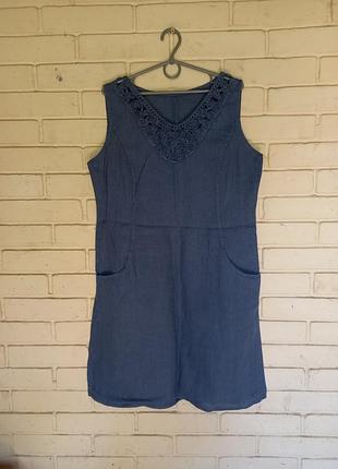 Платье лен размер xl
