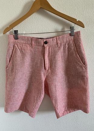 Шорты льняные