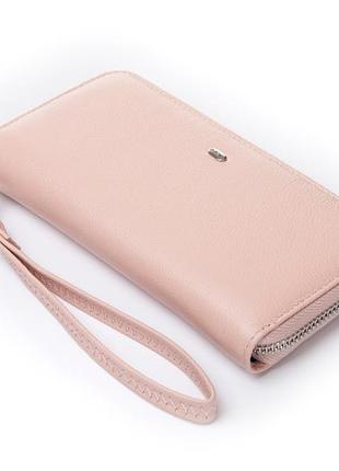 Жіночий шкіряний гаманець на замку