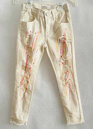 Джинсы стрейч котон франция