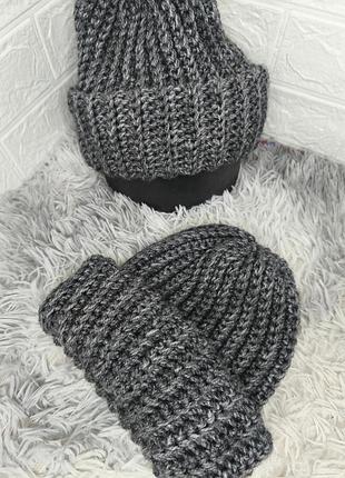 Тепленька шапка. дитяча шапка 🥰