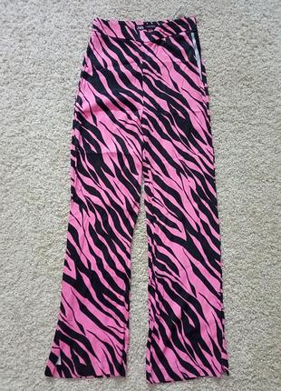 Атласные брюки zara