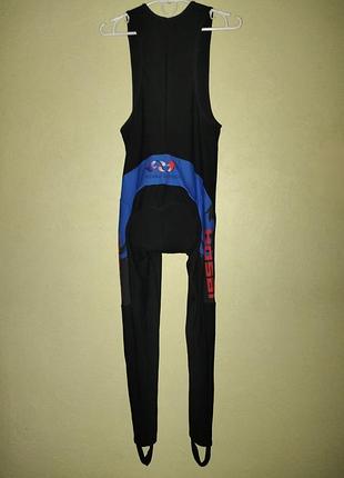 Велосипедный костюм велокостюм черный di marco