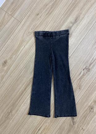 Джинси кльош на дівчинку h&m