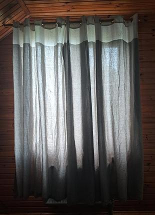 Шторы фирменные.