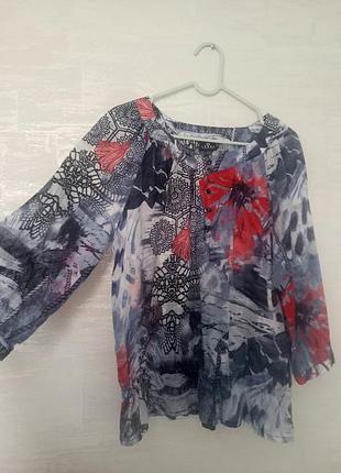 Легкая батистовая блузка