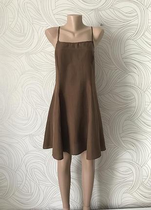 Невесомый сарафан «max&co» 💯% шёлк
