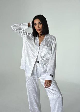 Жіноча піжама, піжама сорочка + штани. розмір: s; m; l; xl, xxl