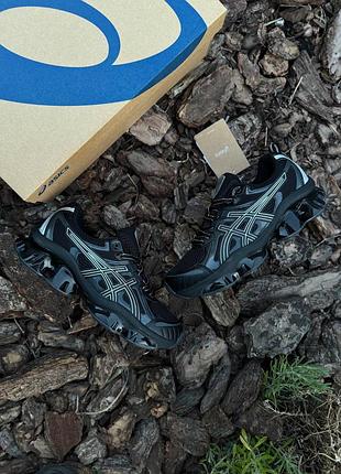 Стильні кросівки asics gel quantum kinetic graphite grey black