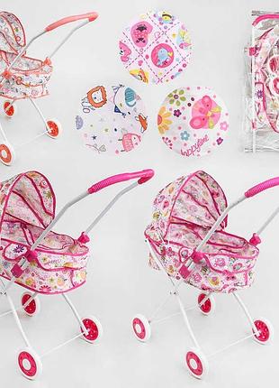 Коляска для куклы tk- 7109 (18) "tk group" 3 вида, в кульке