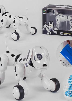 Собачка интерактивная со звуковым и световым эффектом 20х18 см