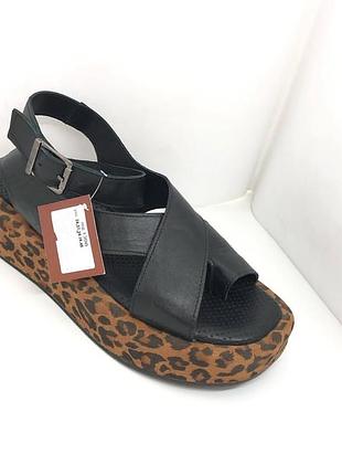Босоножки женские стильные тренд кожа
